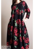 Nauja SF suknelė su rožėmis